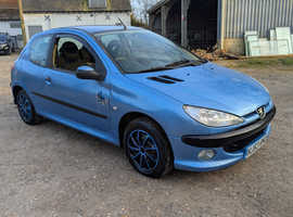 Peugeot 206, 2003 (53) Blue Hatchback, Manual Petrol, 102,233 miles SKU853