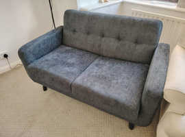 Grey 2 seater sofa