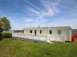 Willerby Legacy 2010 static caravan at Allhallows, Kent. Seaview pitch