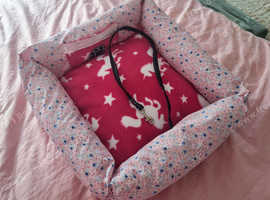 Car pet bed.