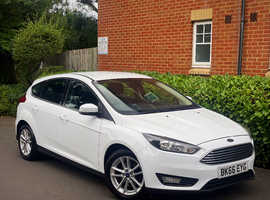2016 66 REG Ford Focus 1.0T EcoBoost Zetec Manual Hatchback 5dr - LADY OWNED FOR 7 YEARS - £20 ROAD TAX - ULEZ COMPLIANT
