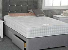 **Maximize Bedroom Space: Single, Double & Queen Size Storage Ottoman Bed with Deluxe Mattress**
