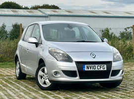 Renault Scenic, 2010 (10) Silver MPV, Manual Diesel, 152,058 miles, NEW MOT.