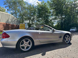 Mercedes SL500 AUTO, 2005 (05) Silver Coupe, Manual Petrol, 77,558 miles