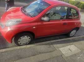 Nissan Micra, 2009 (09) Red Hatchback, Manual Petrol, 81,860 miles