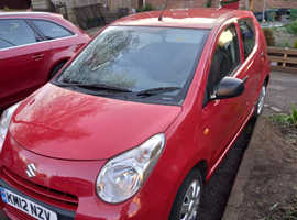 Suzuki Alto, 2012 (12) Red Hatchback, Manual Petrol, 83,000 miles
