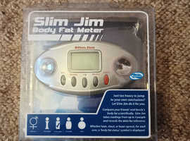 brand new slim jim body fat meter with free postage