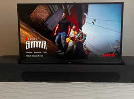 DREAMS King Size TV Bed (42" LG Smart TV + Dolby Surround Sound + Subwoofer) Full Warranty