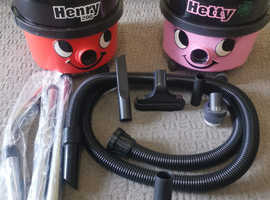 Henry & Hetty Hoovers - Fully Serviced And With Warranty