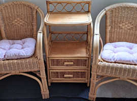 Bamboo and cane conservatory furniture