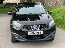 Nissan Qashqai, 2012 (12) Black Hatchback, Manual Petrol, 95,191 miles