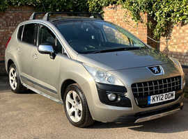 Peugeot 3008, 2012 (12) grey hatchback, Manual Diesel, 103,000 miles