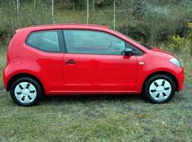 Volkswagen Up, 2013 (13) Red Hatchback, Manual Petrol, 75000 miles