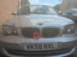 BMW 1 series, 2008 (58) Silver Hatchback, Manual Petrol, 96,724 miles