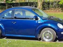 Volkswagen Beetle, 2003 (52) Blue Hatchback, Manual Petrol, 57,913 miles