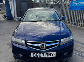 Honda Accord, 2007 (07) Blue Saloon, Manual Diesel, 135,029 miles