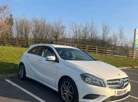 Mercedes A-CLASS, 2015 (15) White Hatchback, Manual Diesel, 116,452 miles