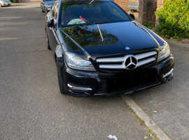 Mercedes C CLASS, 2012 (62) Black Coupe, Automatic Diesel, 73,223 miles