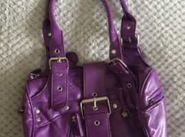 (054) Purple/lilac small handbag