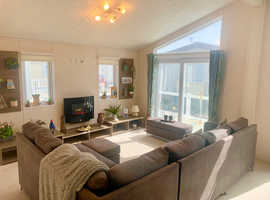Sea View Twin Lodge For Sale on 11.5 month season Holiday Park