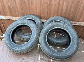 Car tyres to suit VW Polo