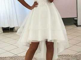 Size 10 lace and satin dress