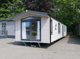 Brand new luxury static caravan at Percy Wood Country Park at Swarland in Northumberland