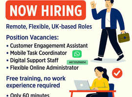 We are currently hiring for multiple Remote Support Roles