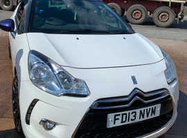 Citroen Ds3, 2013 (13) White Hatchback, Manual Diesel, 142,367 miles