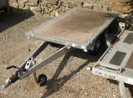No 9 Brenderup AB Flat Bed Trailer 8'8" x 4'10" Bed