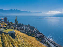Self-Guided Cycling itineraries Alps, Pre-Alps, Chablais region, Corsica, Lake Geneva tour.
