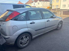 Ford Focus, 2002 (02) Silver Hatchback, Manual Petrol, 10,031 miles