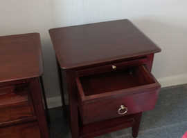 2  bedside cabinets