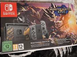 Nintendo switch limited edition monster hunter