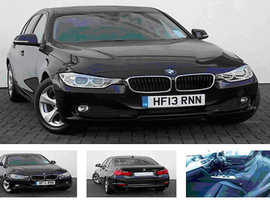 BMW 320D ED automatic Efficient Dynamics Diesel 2013 Black 66,730 miles £7k Extras £20 tax