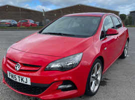 Vauxhall Astra, 2015 (15) Red Hatchback, Manual Petrol, 40.140 miles