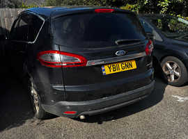 Ford S-Max, 2011 (11) Black MPV, Manual Diesel, 176,607 miles