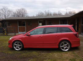 VAUXHALL ASTRA SRI Diesel Estate   SRI CDT X PACK 1.7cc 2007 (57) Red Manual 71,761 miles