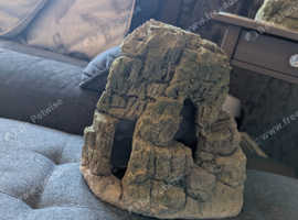 Two large fish tank caves