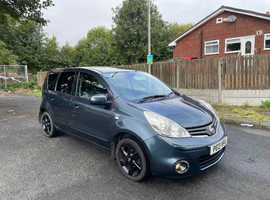 Nissan Note, 2013 (13) Blue MPV, Manual Diesel, 124,000 miles