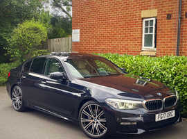 2017 17 REG BMW 5 Series 530d M Sport Auto Saloon xDrive 4dr Euro 6 s/s 265ps -SUNROOF, HARMAN KARDON SOUND SYSTEM, M SPORT PLUS PACKAGE - HPI CLEAR