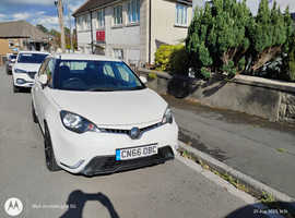 MG MG 3, 2016 (66) White Hatchback, Manual Petrol, 24,503 miles (Stop/Start) Excellent condition.