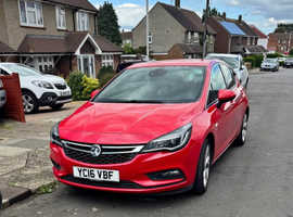 Vauxhall Astra, 2016 (16) Red Hatchback, Manual Petrol, 81,183 miles