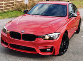BMW 3 Series, 2012 (62) Red Saloon, Manual Diesel, 115,260 miles