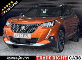 Peugeot 2008, 2020 (70) Orange Hatchback, Manual Diesel, 57,024 miles