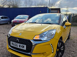 CITROEN(DS) DS3 CHIC MODEL 1.2 PETROL 80 BHP MODEL LOW MILES YEAR 2016 £20 ROAD TAX PER YEAR ULEZ!!!