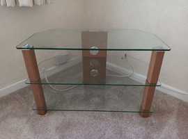 Glass tv stand FREE