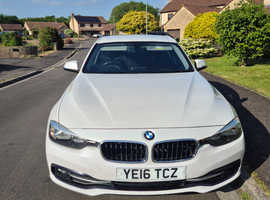 BMW 3 Series, 2016 (16) White Saloon, Manual Diesel, 123,126 miles
