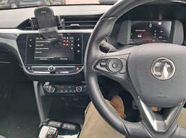 Vauxhall Corsa, 2021 (21) White Hatchback, Automatic Petrol, 25,598 miles