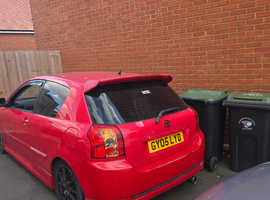 Toyota Corolla, 2005 (05) Red Hatchback, Manual Petrol, 126,838 miles